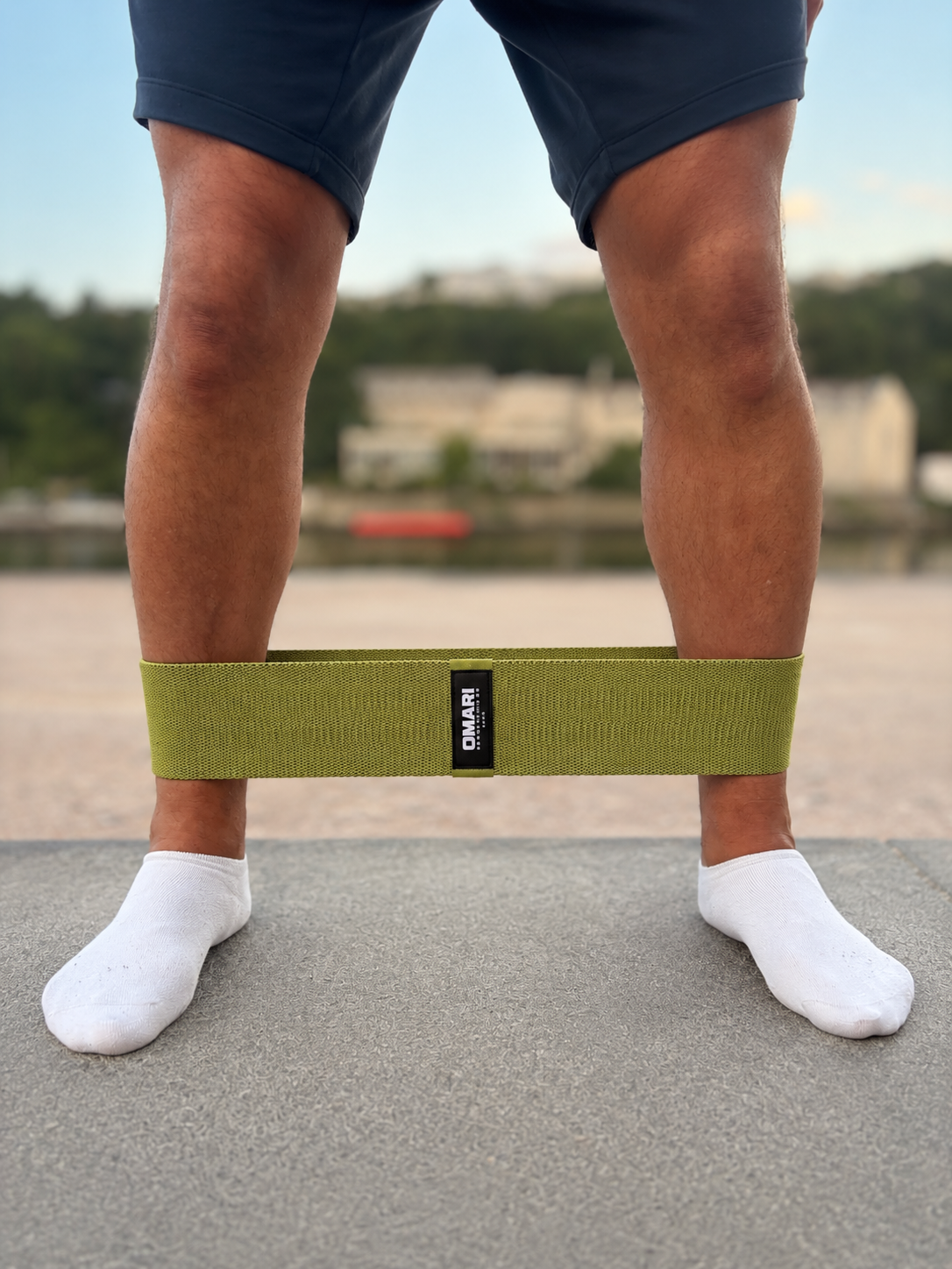 Pack FOREST — 3 élastiques de musculation antidérapants en tissu