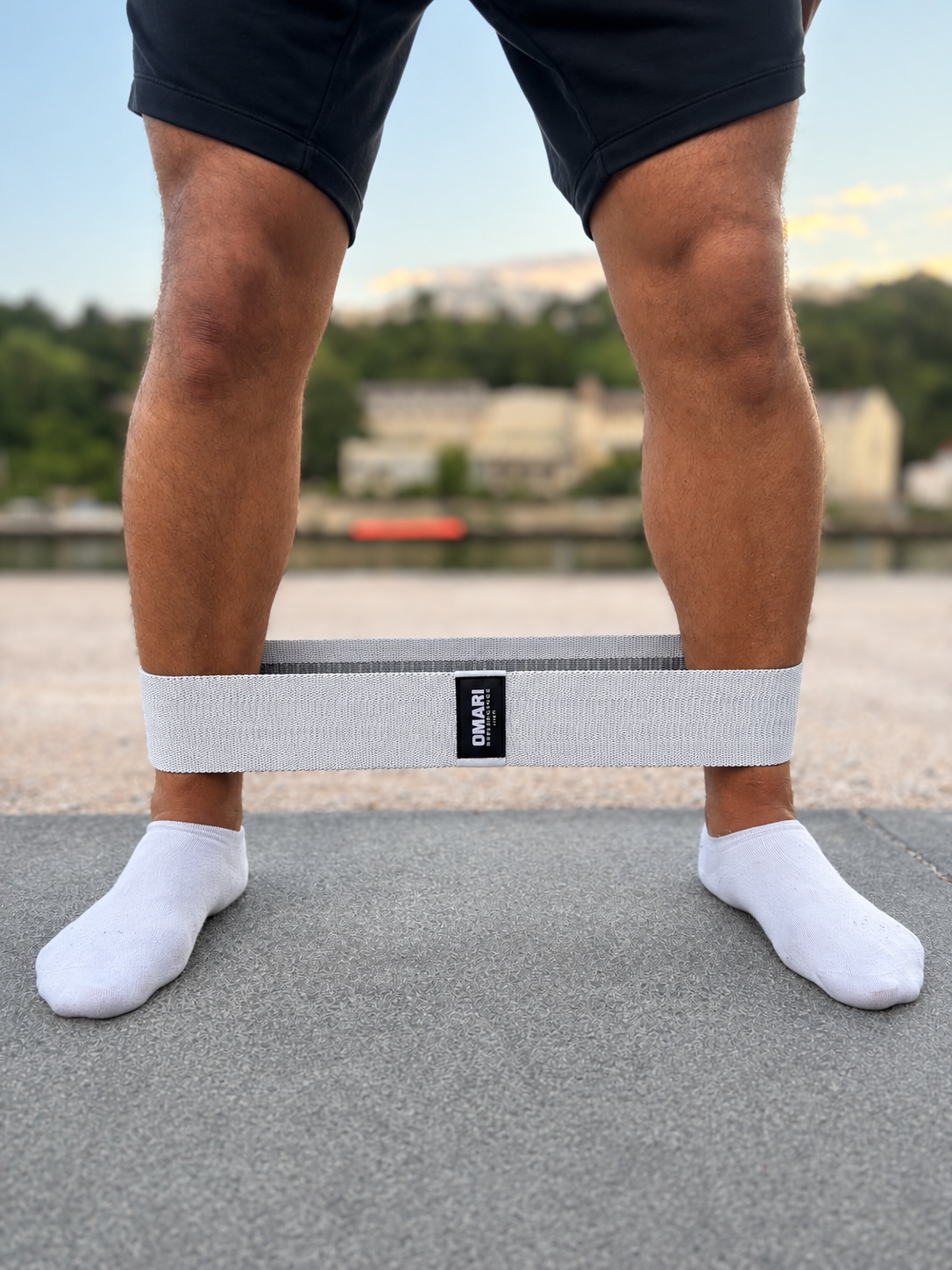 Pack SHADOW — 3 élastiques de musculation antidérapants en tissu