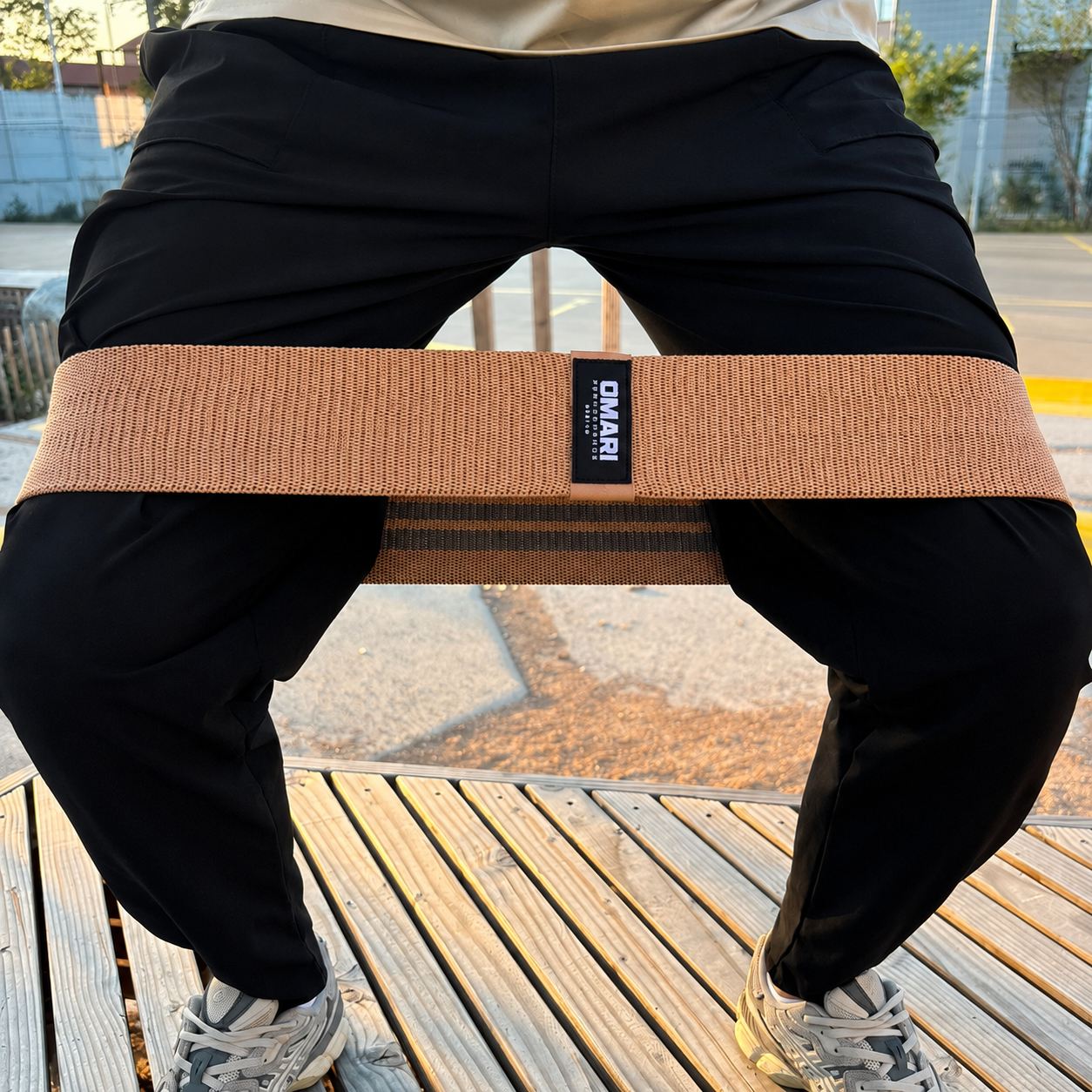 Pack DUNE — 3 élastiques de musculation antidérapants en tissu