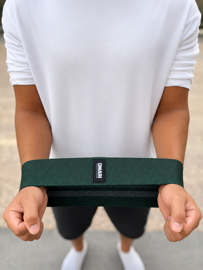 Pack FOREST — 3 élastiques de musculation antidérapants en tissu