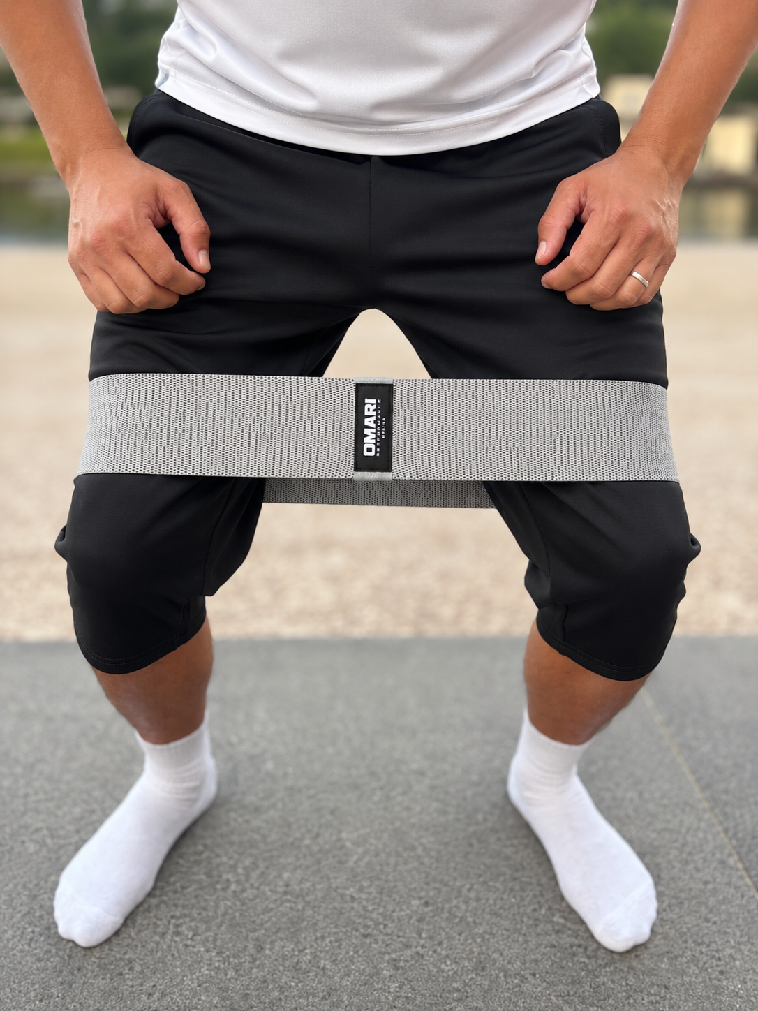 Pack SHADOW — 3 élastiques de musculation antidérapants en tissu
