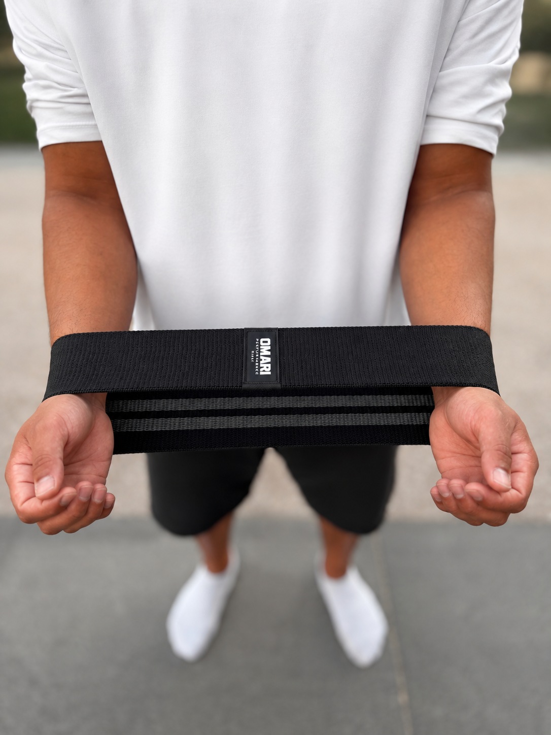 Pack SHADOW — 3 élastiques de musculation antidérapants en tissu